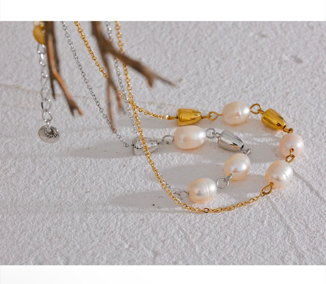 Collar Perlas de Agua