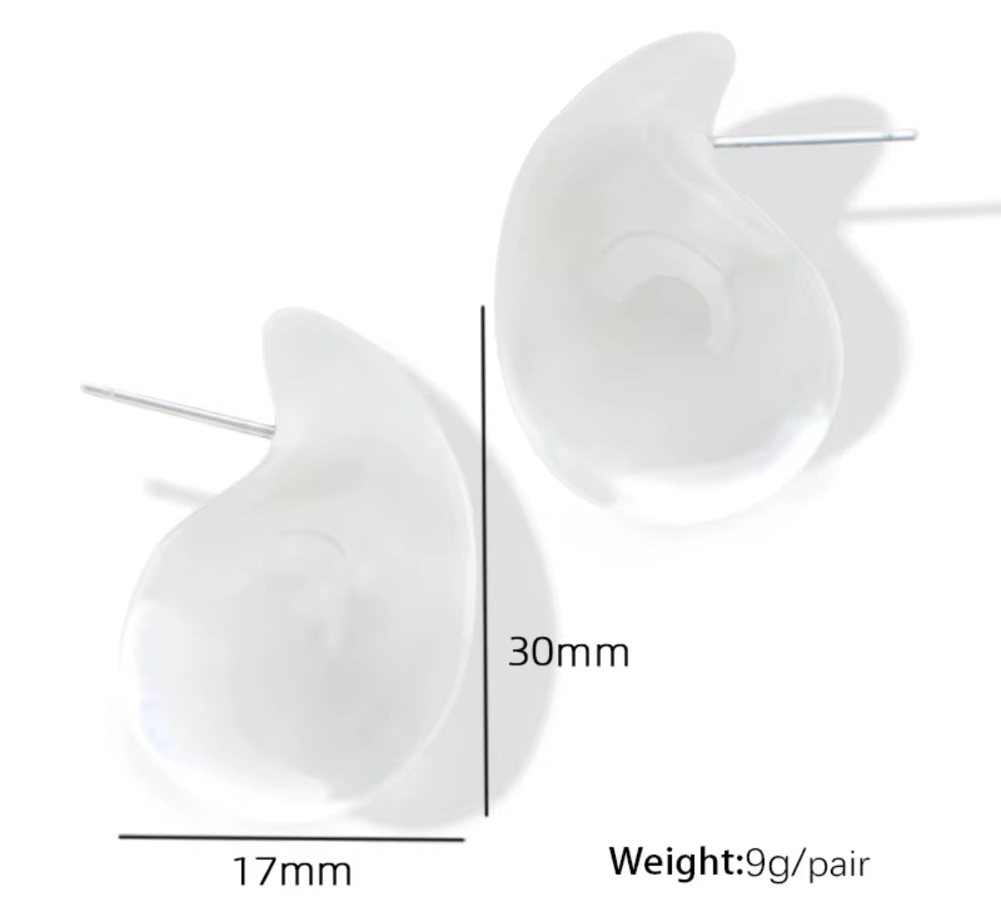 Aretes “Gotas Marmoleadas” – Colores Vibrantes para Brillar