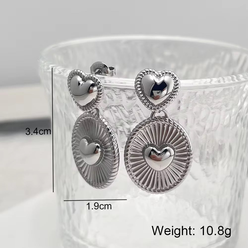 Aretes corazon