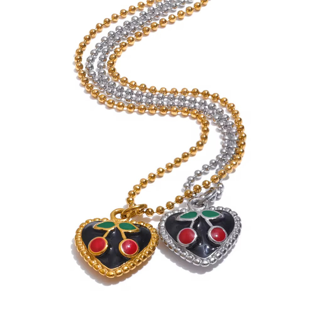 Collar Cherry Love