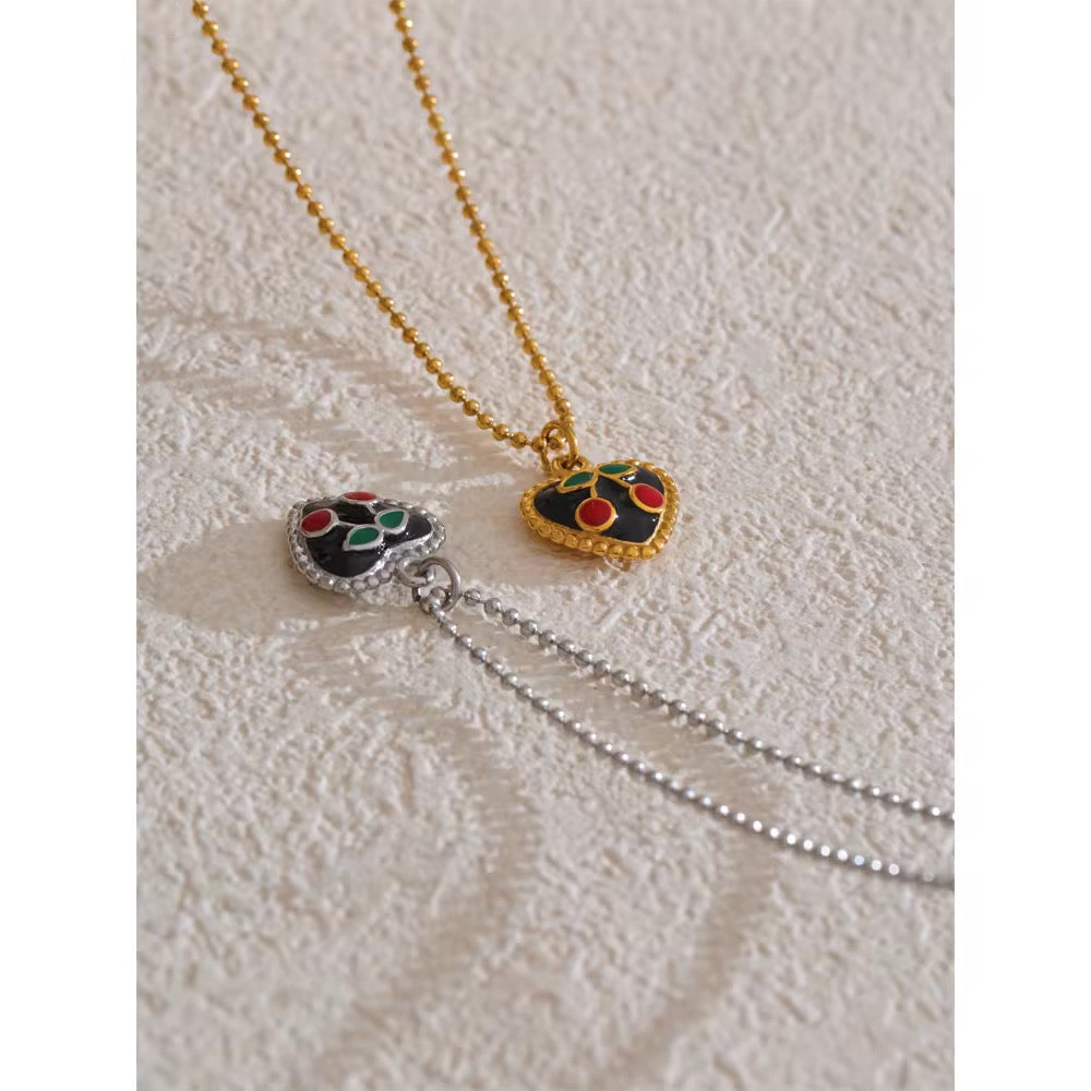 Collar Cherry Love
