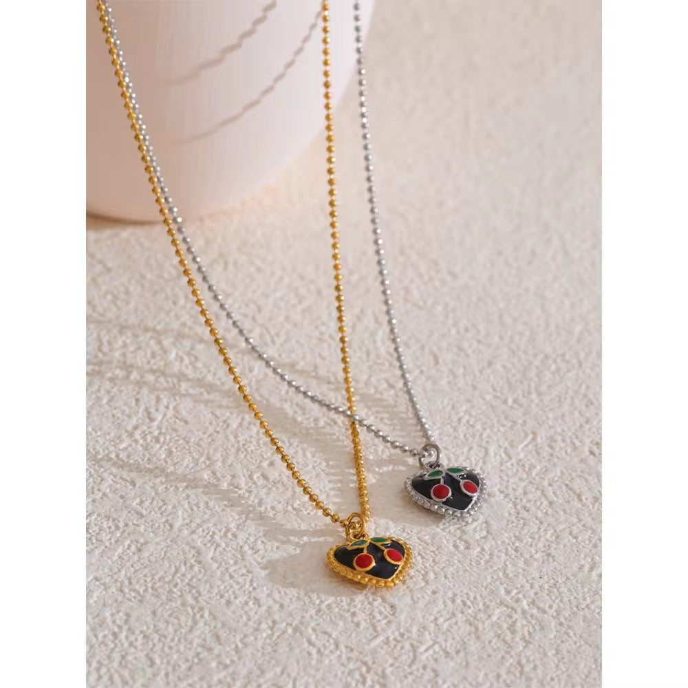 Collar Cherry Love