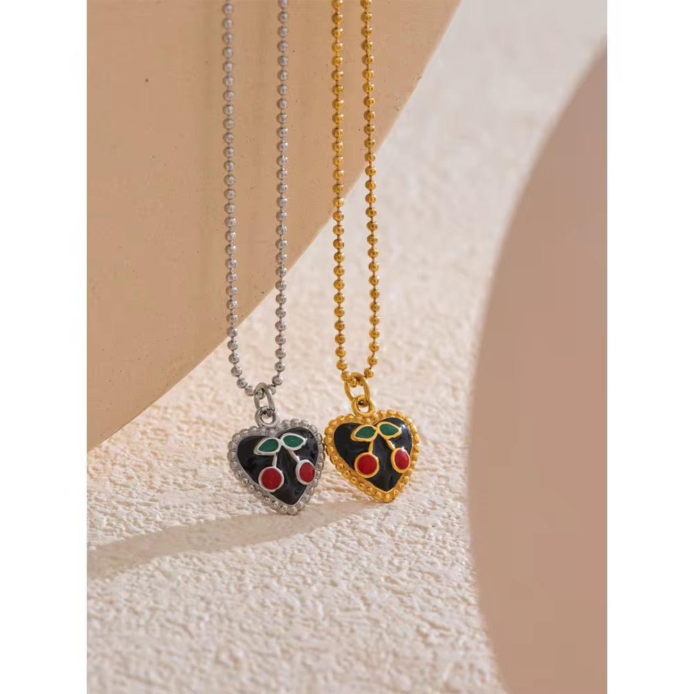Collar Cherry Love