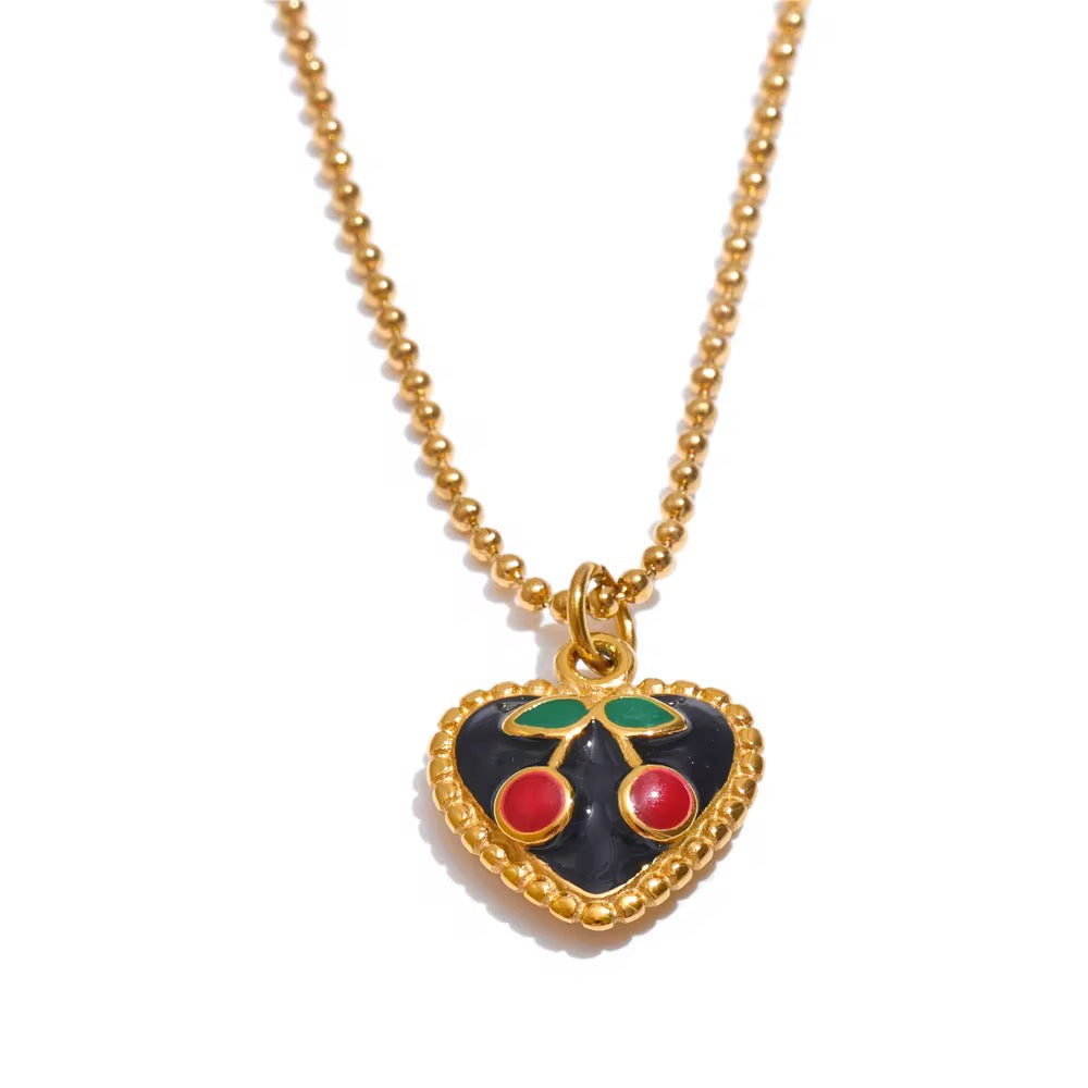 Collar Cherry Love