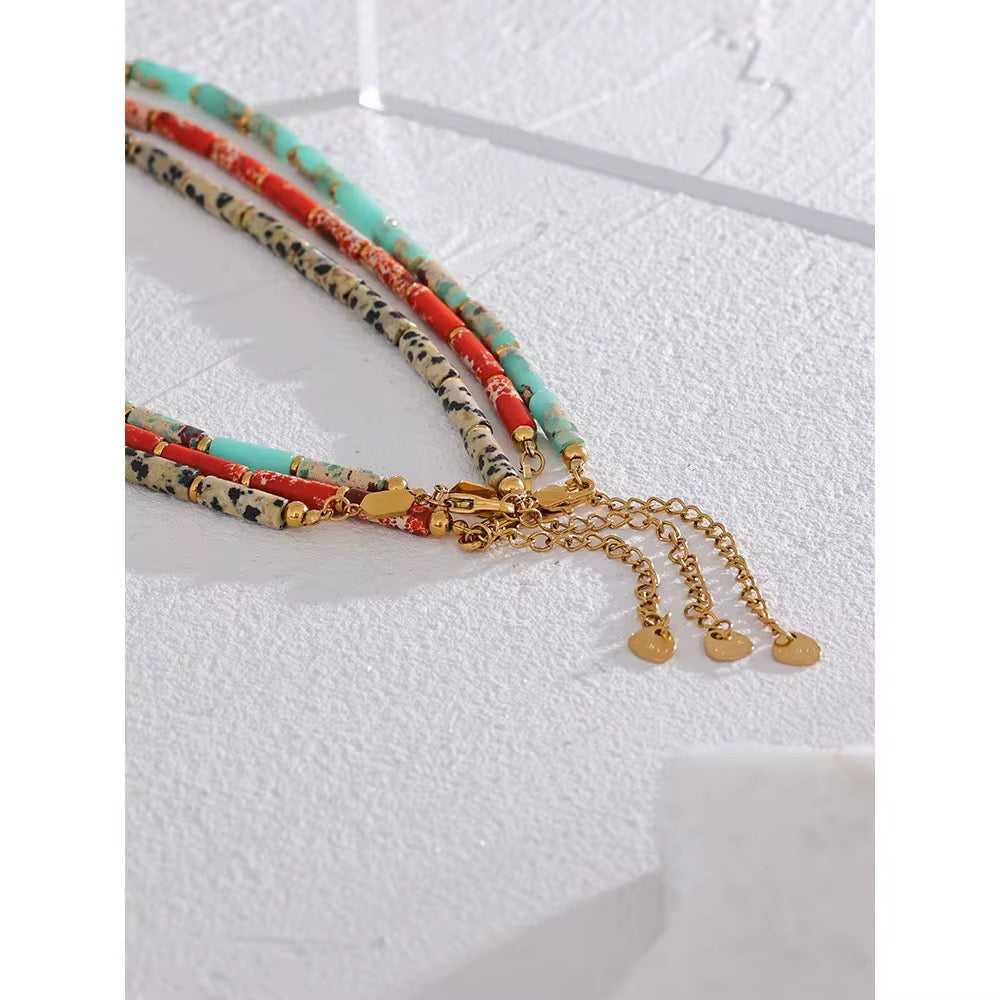 Collar Trío Caribe Boho