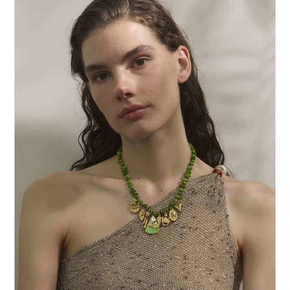 Collar Verde Fortuna Celestial ✨💚