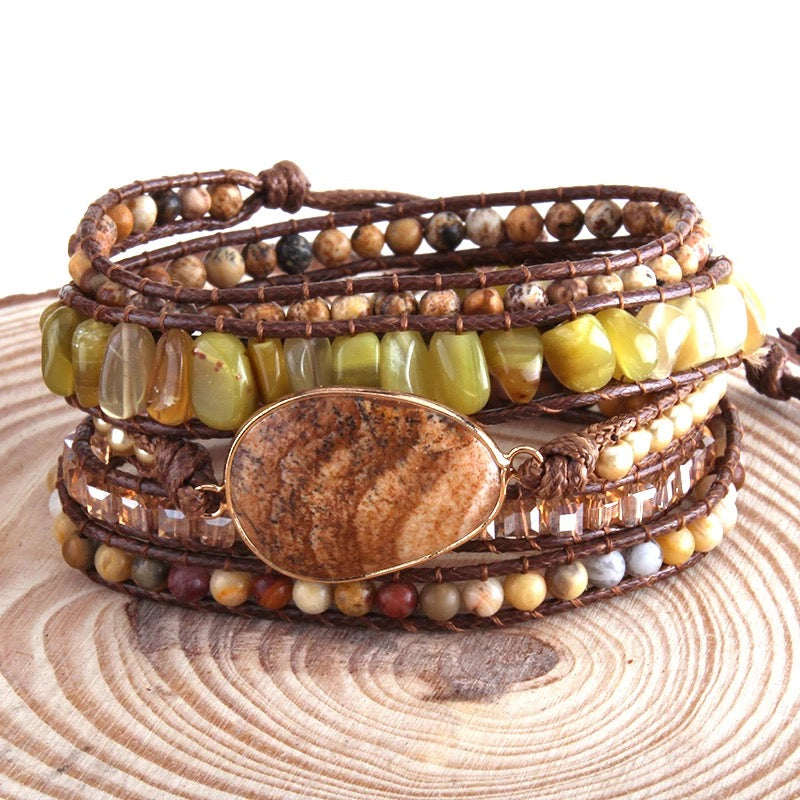 Pulsera Bohemia Envolvente