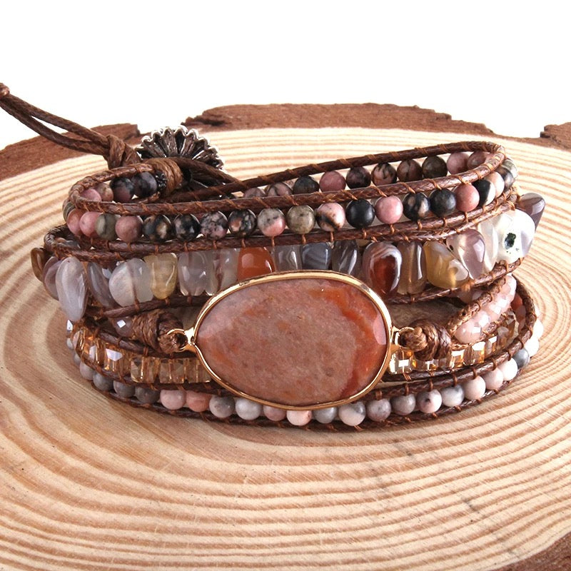 Pulsera Bohemia Envolvente