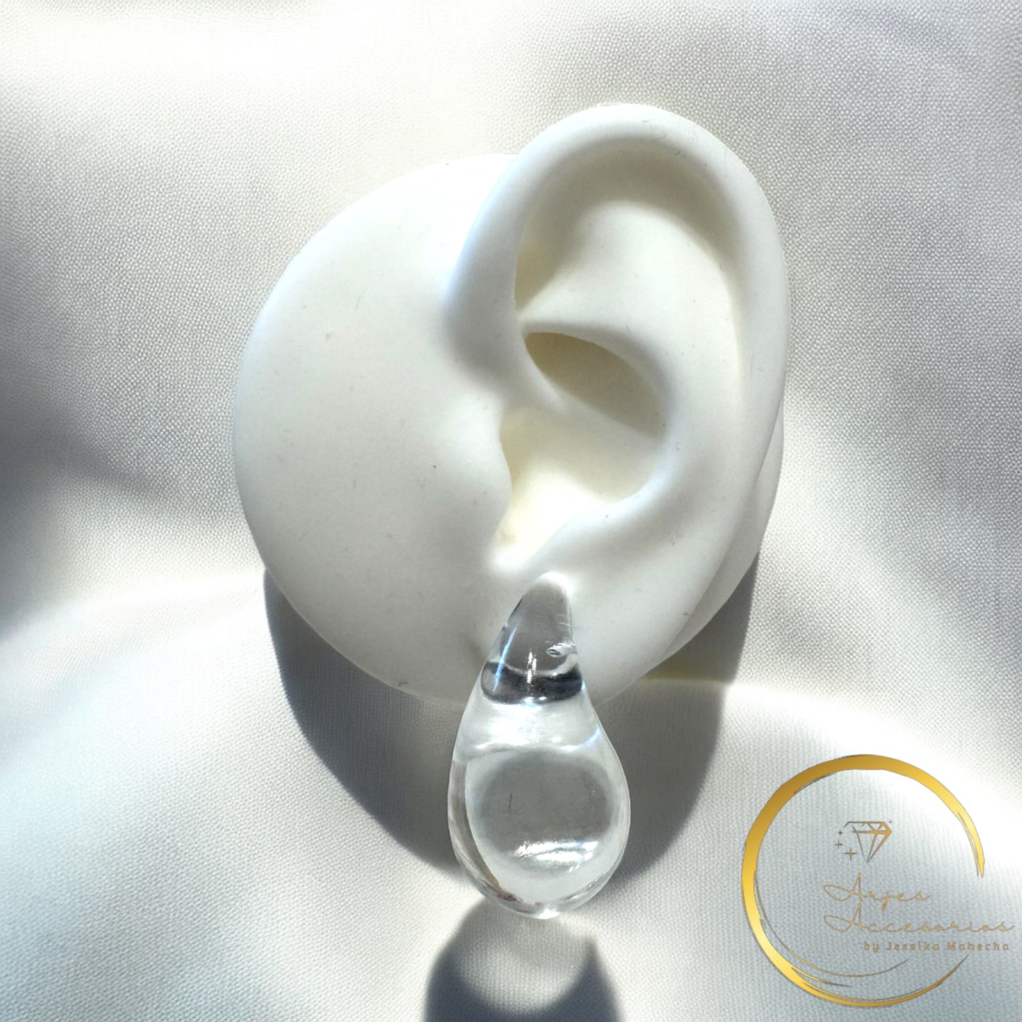 Aretes “Gotas Marmoleadas” – Colores Vibrantes para Brillar