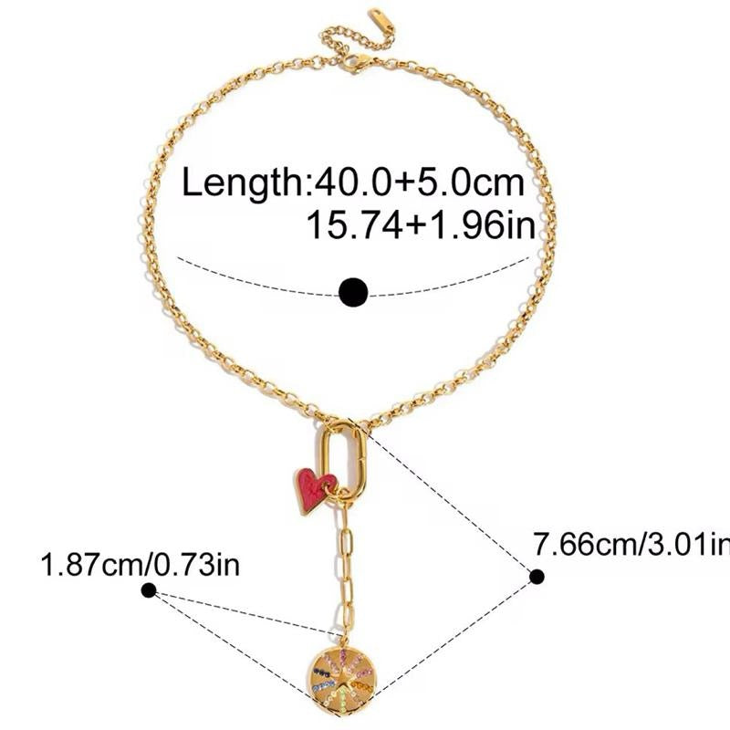 Collar Golden Love Drop