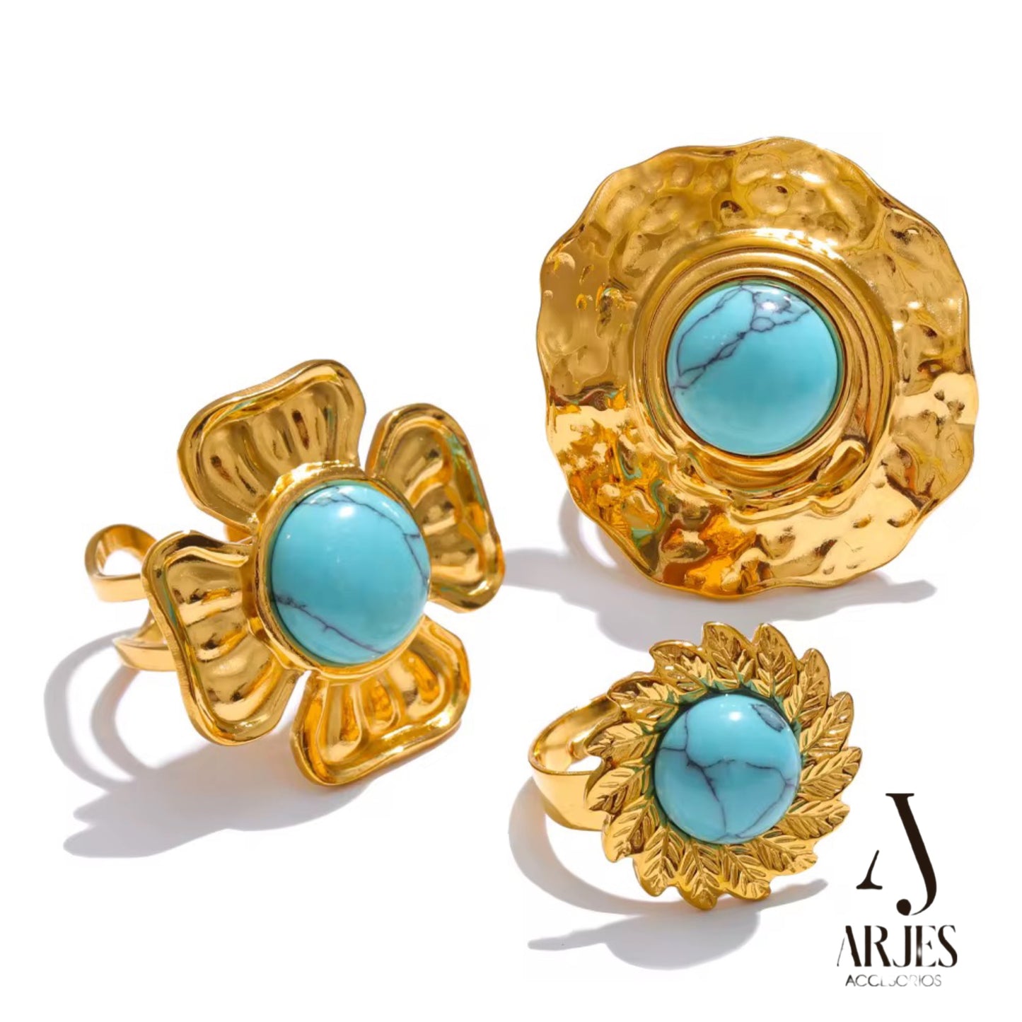 Anillos Turquesa Real