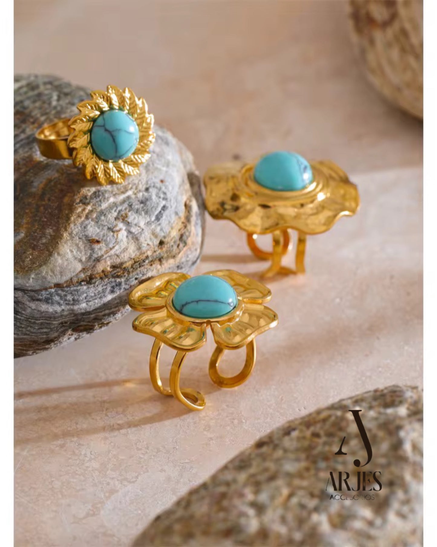 Anillos Turquesa Real