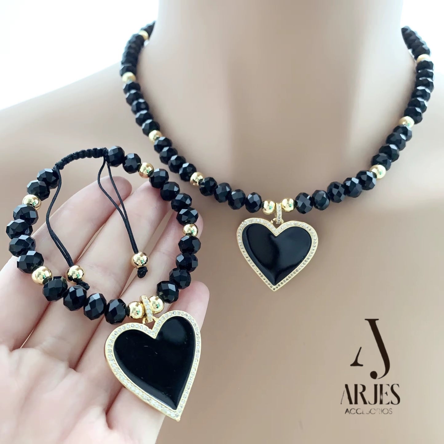 Set Corazón Obsidiana