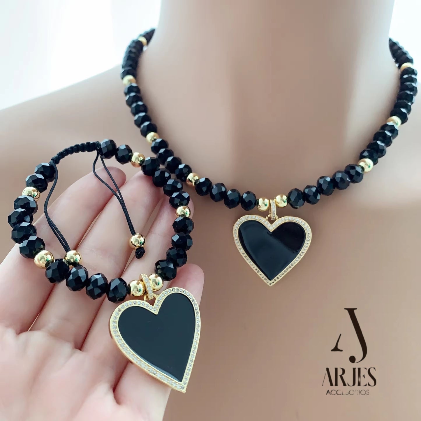 Set Corazón Obsidiana