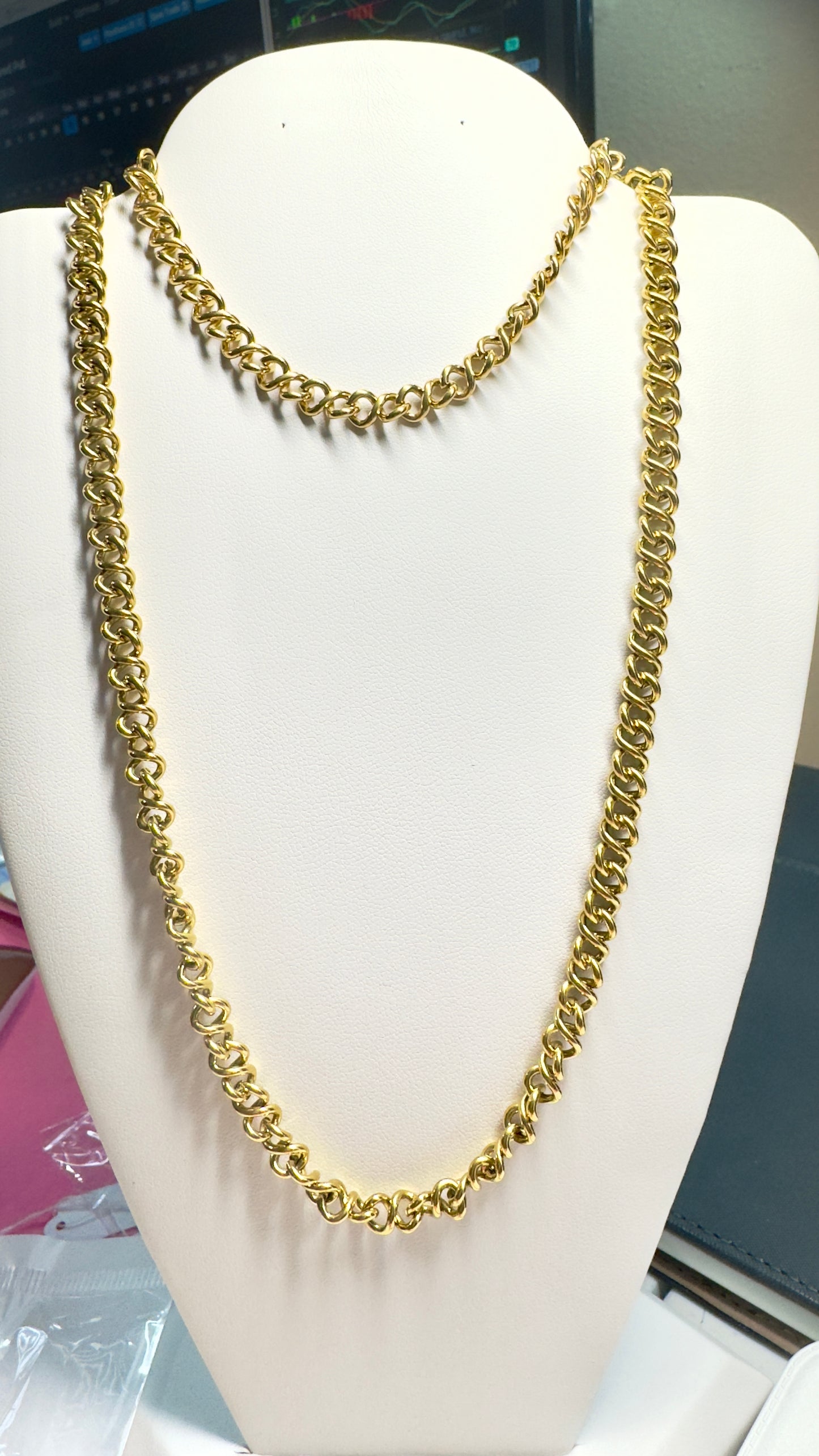 Monet Set Acero Inoxidable Cadena y pulsera