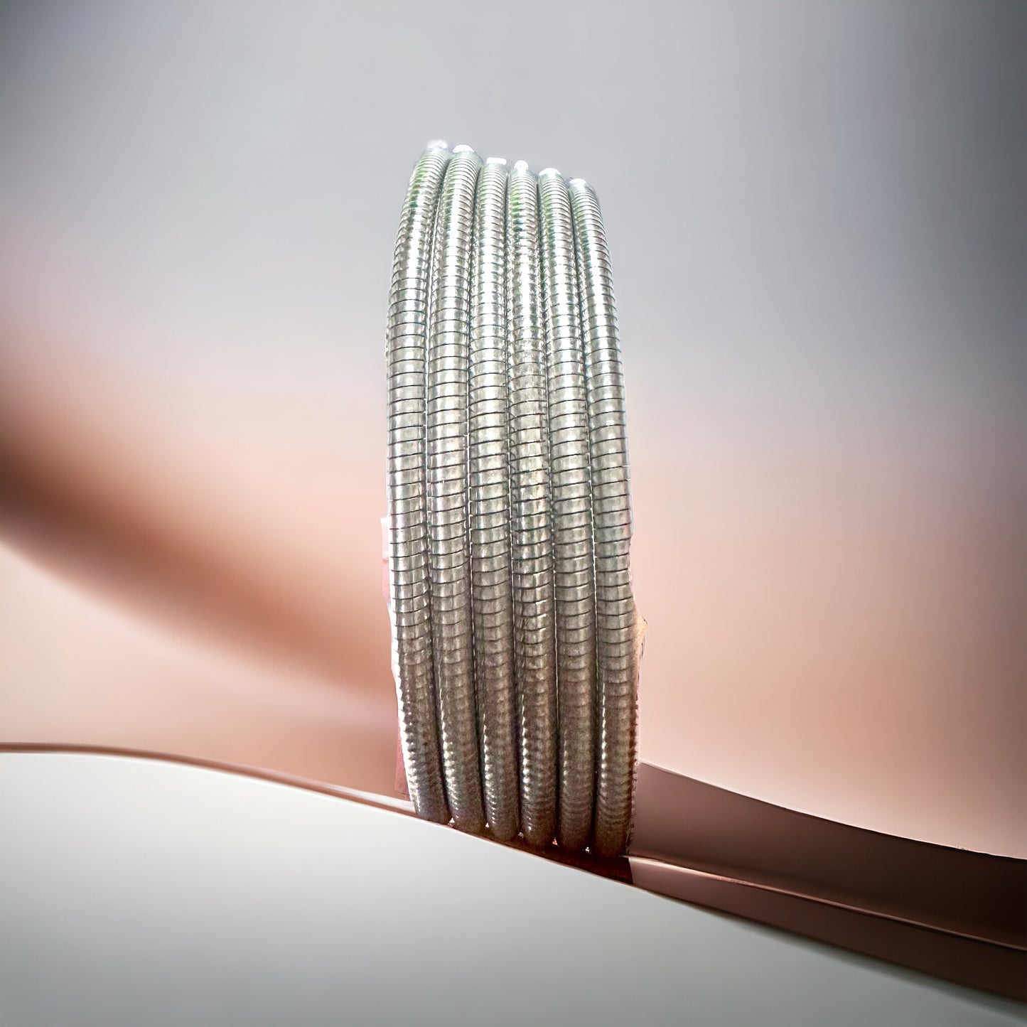 Brazalete tipo gualla Dorado & Plateado