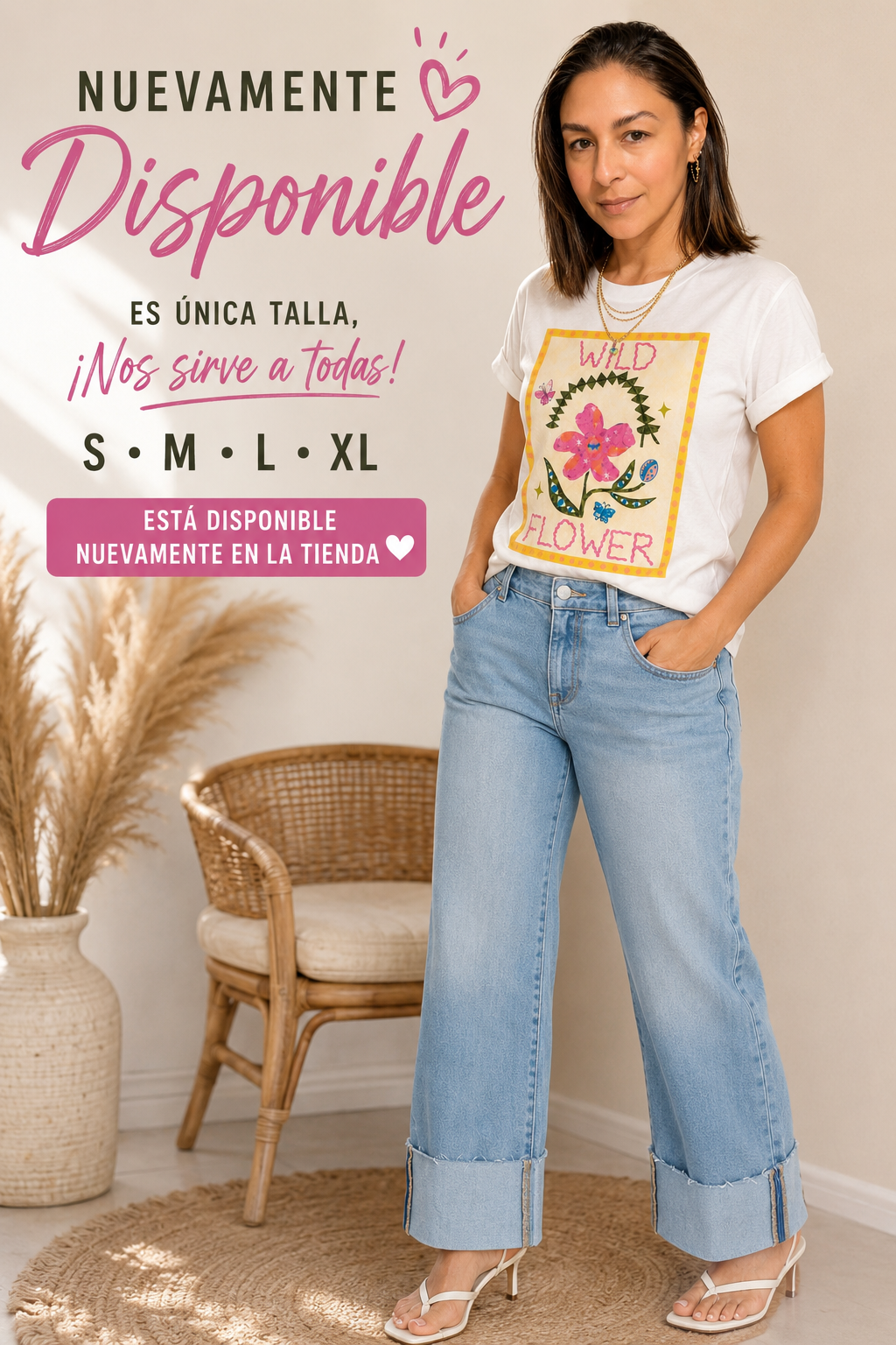 Camiseta Wild Bloom