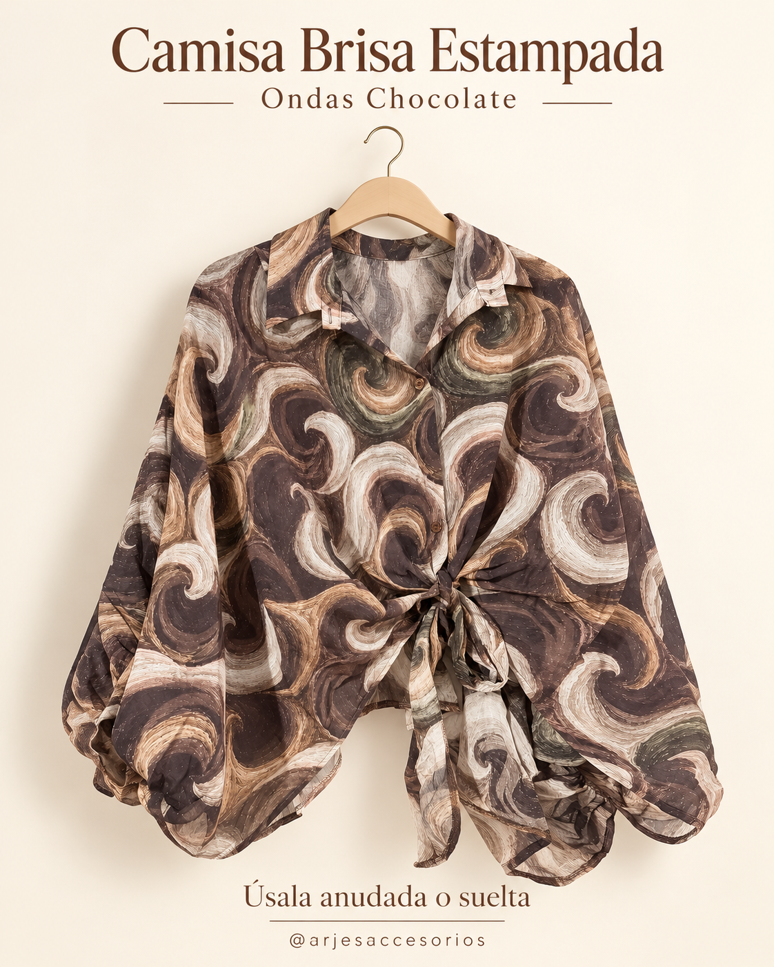 Camisa Brisa Estampada