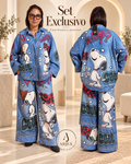 Set Denim Snoopy Urban Chic