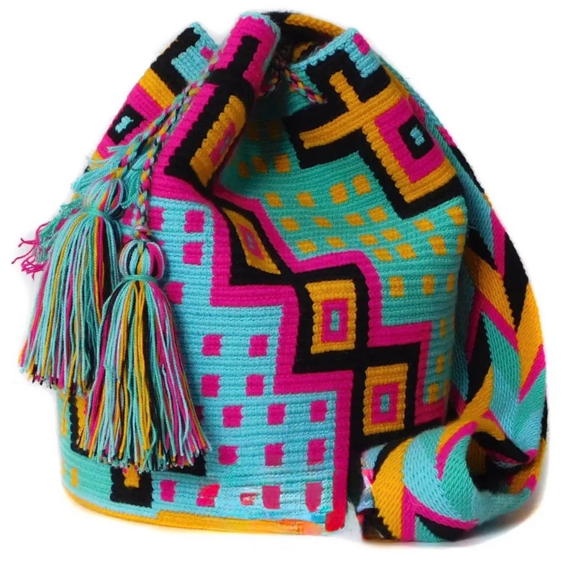 Mochila Wayuu Caribe Pop