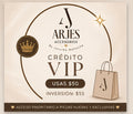 Crédito VIP Arjes 💖
Valor de compra: $55
Crédito utilizable: $50