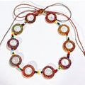 Collar Artesanal Círculos de Perlas – Ajustable | Hecho a Mano en Colombia