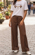 Pantalón Palazzo Luna Chocolate