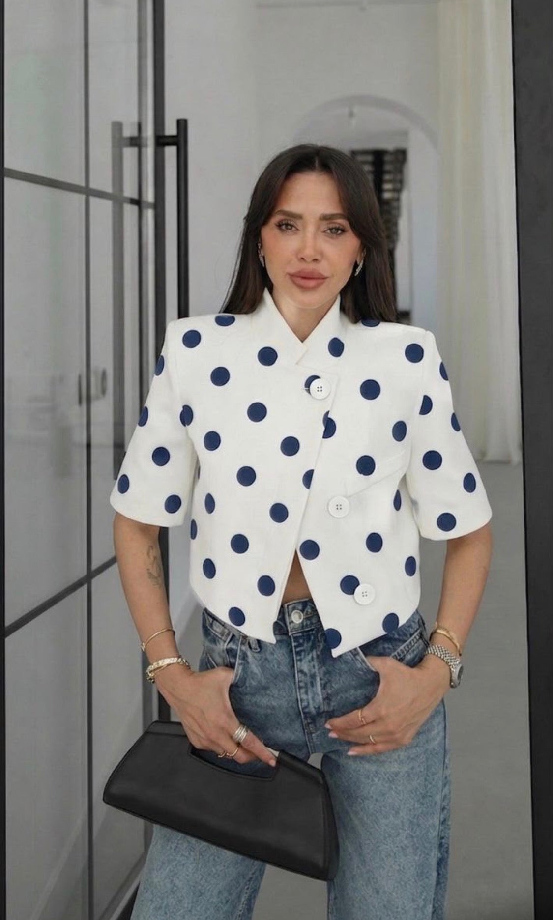 Chaqueta Luna Navy