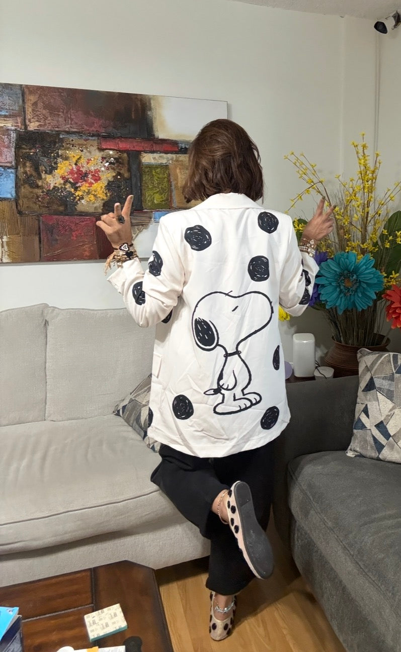 Blazer Azul Snoopy
