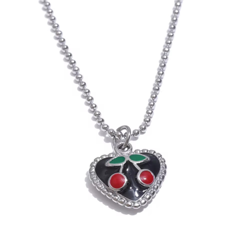 Collar Cherry Love
