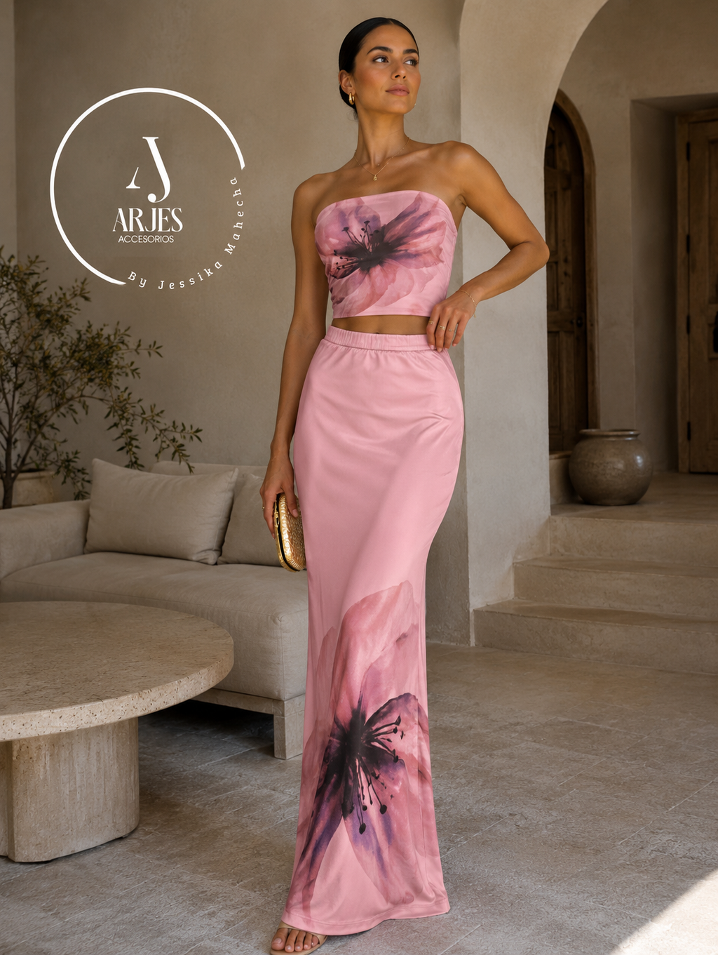 Establecer rosa flor