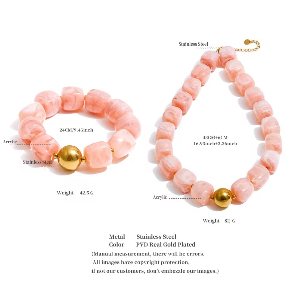 Set Golden Resin Mood