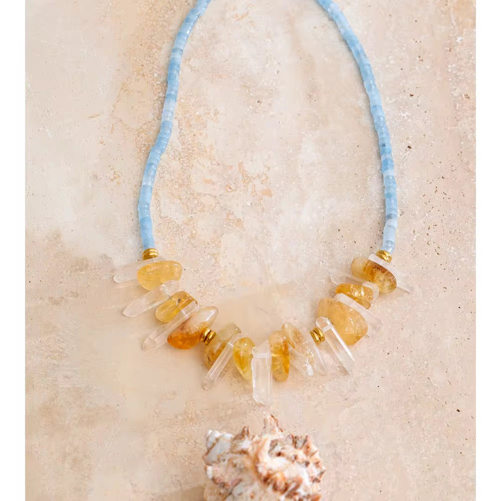 Collar Egipcio Sol del Nilo