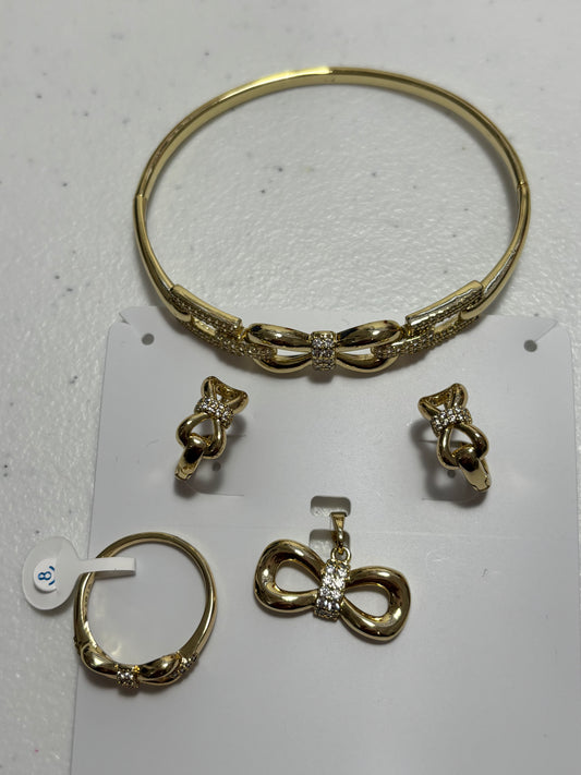 Set corbatin circonia