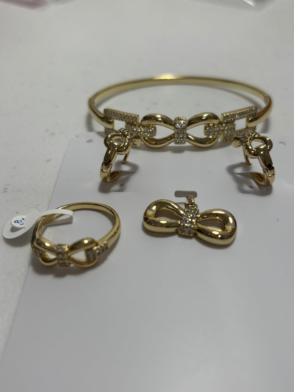 Set corbatin circonia