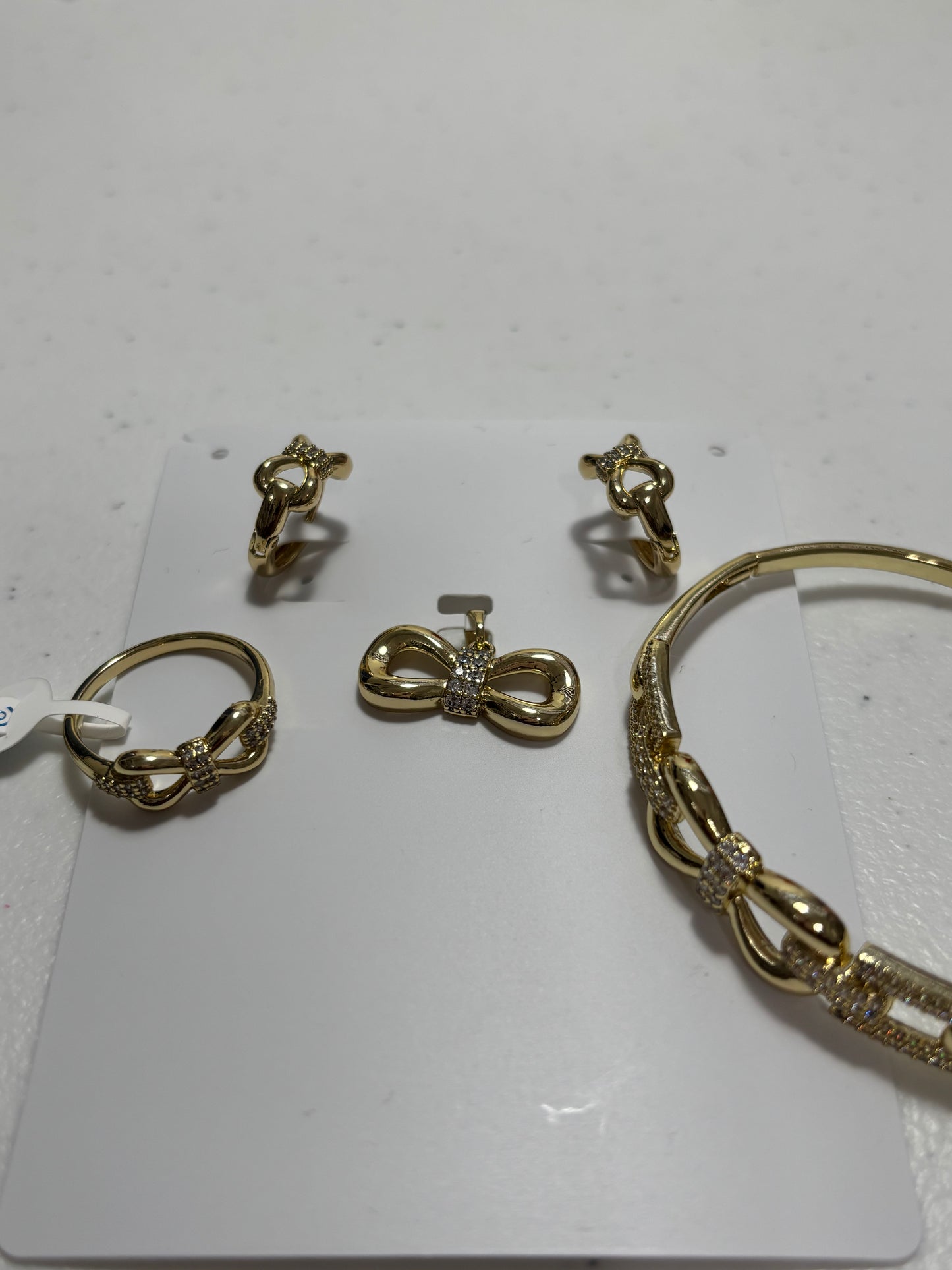 Set corbatin circonia