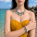 Set Marena – Collar & Pulsera Edición Costa Dorada