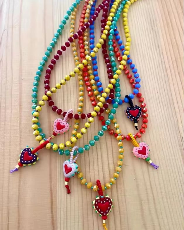 Collar Corazón Artesano