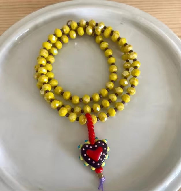 Collar Corazón Artesano