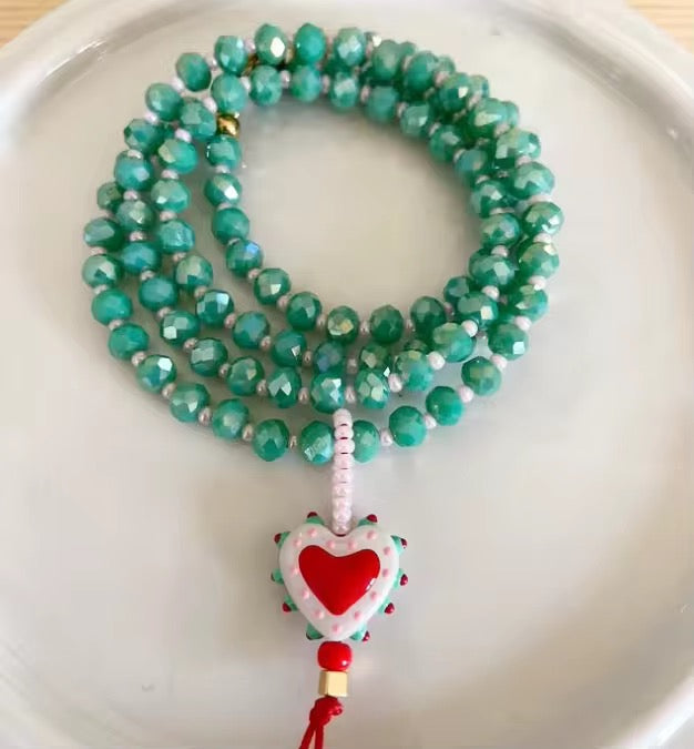 Collar Corazón Artesano