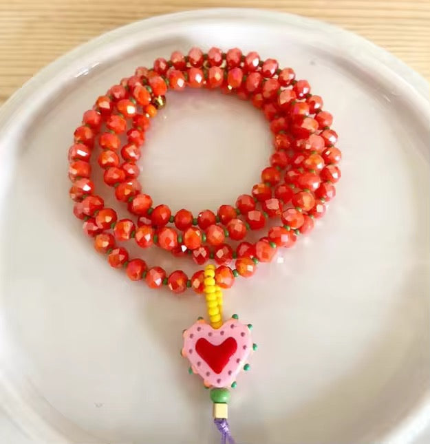 Collar Corazón Artesano