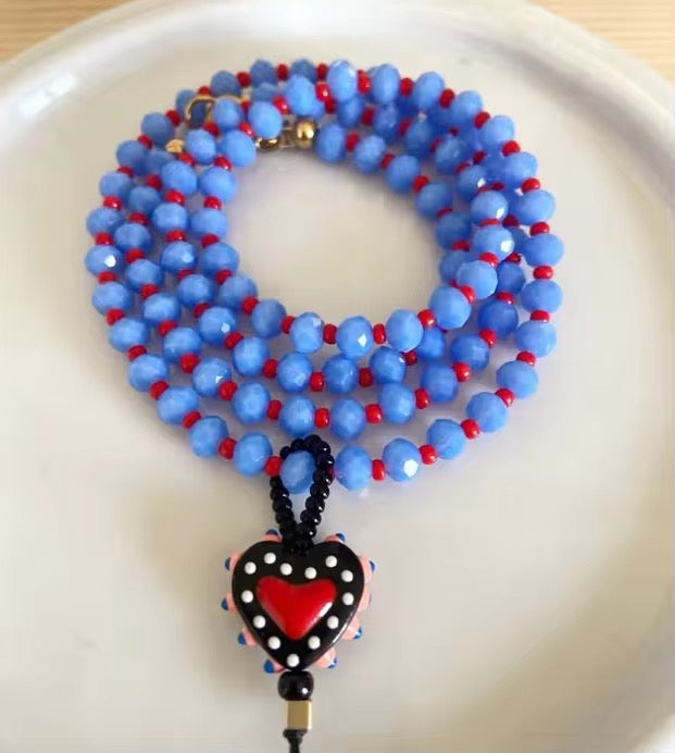 Collar Corazón Artesano
