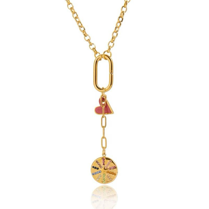 Collar Golden Love Drop