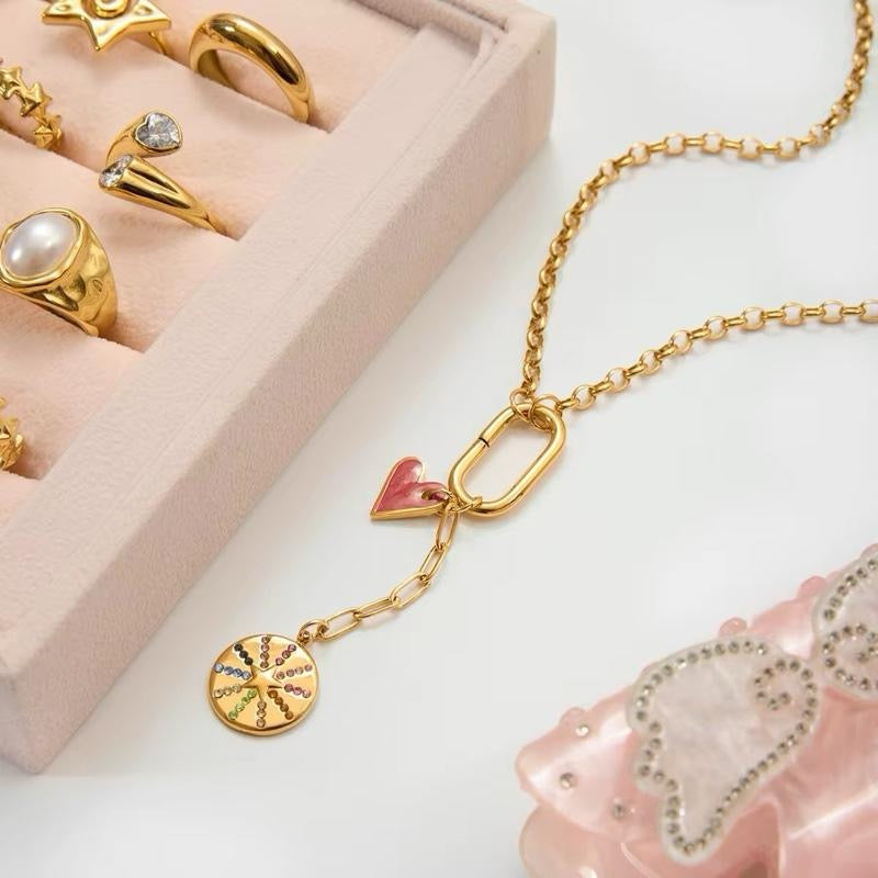 Collar Golden Love Drop