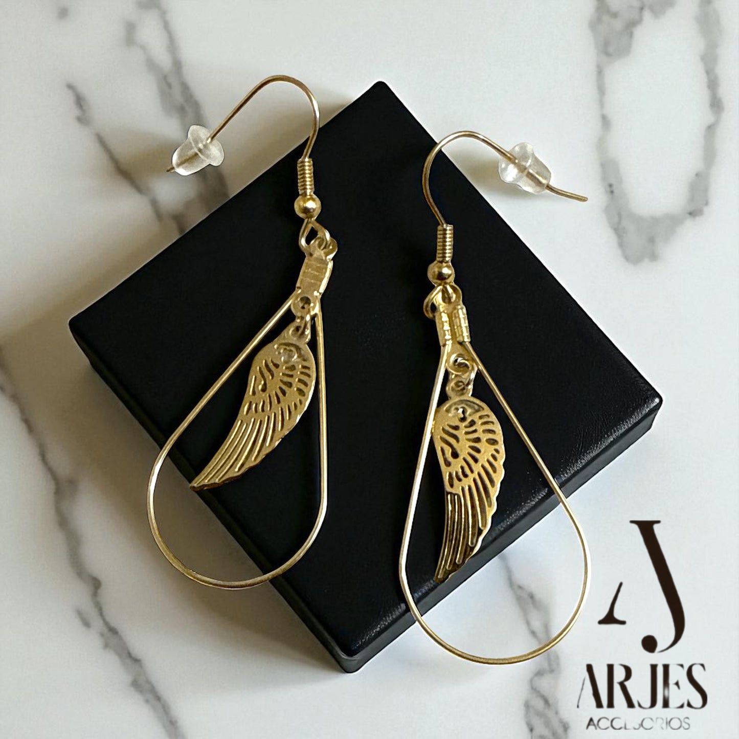 Alas Doradas - Aretes de Libertad