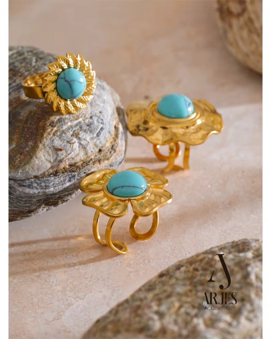 Anillos Turquesa Real