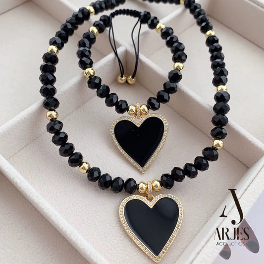 Set Corazón Obsidiana