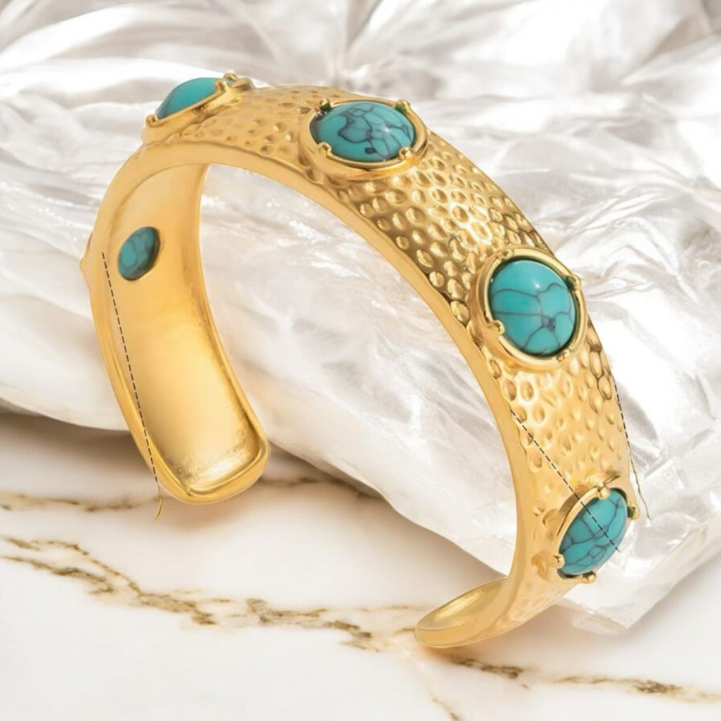 Brazalete vintage Turquesa