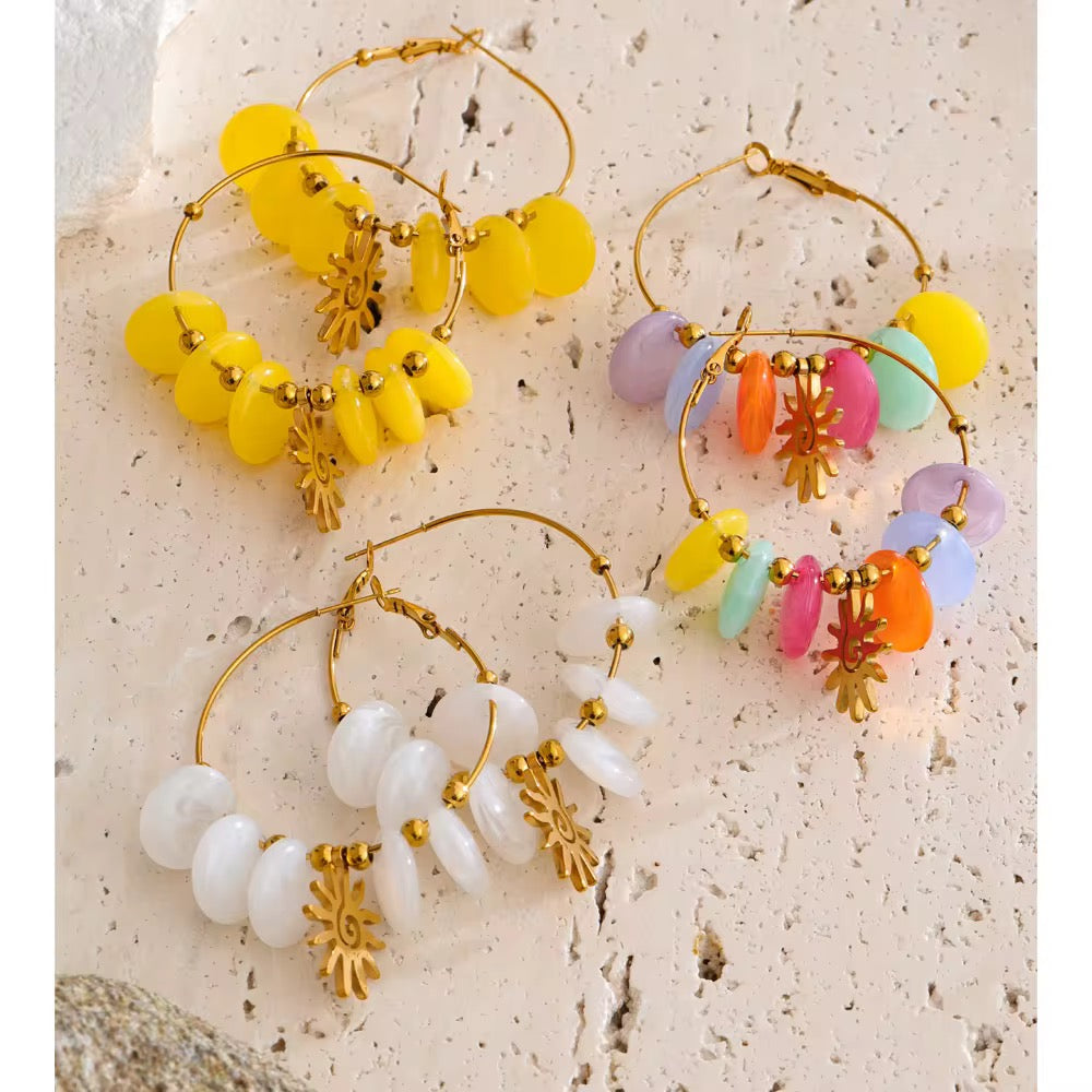 Aretes Destellos del Sol