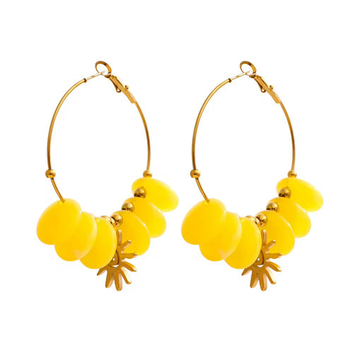 Aretes Destellos del Sol
